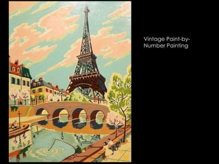 Vintage Paint-byNumber Painting

 