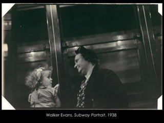 Walker Evans, Subway Portrait, 1938

 