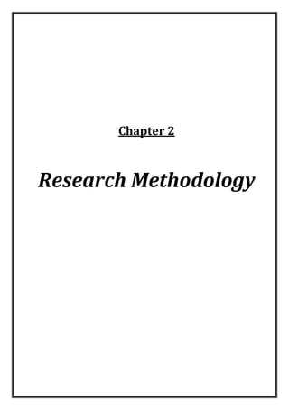 Chapter 2

Research Methodology

 