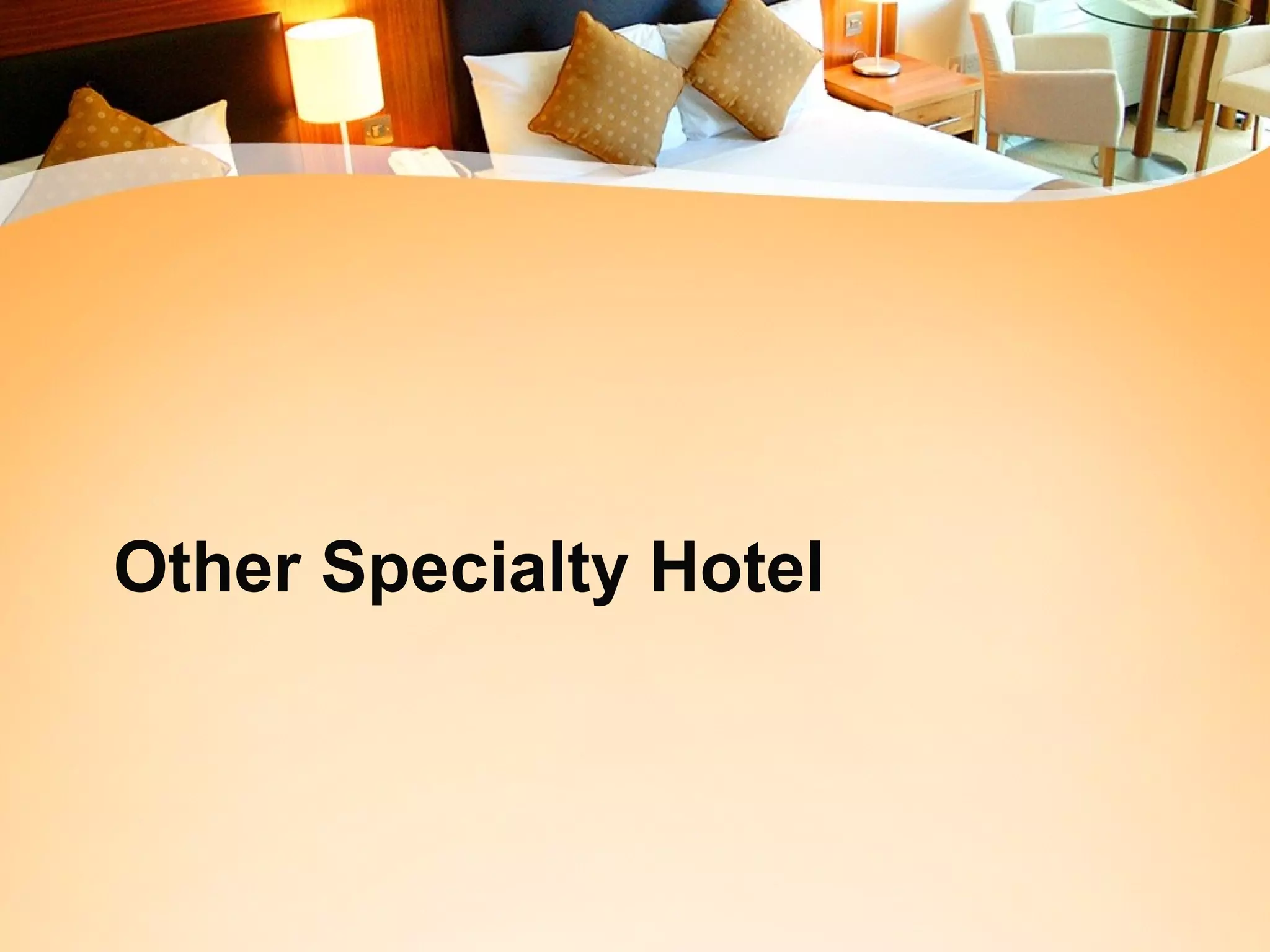 Other Specialty Hotel 
 