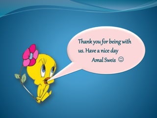 Thank you for being with 
us. Have a nice day 
Amal Sweis  
