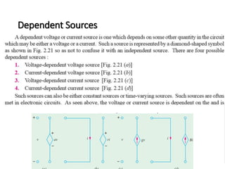 Dependent Sources 
 