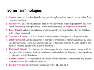 Some Terminologies 
 