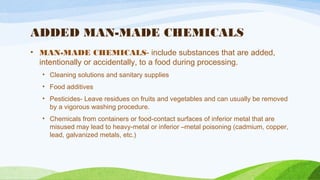 Chapter 2 Food Safety and Sanitation - Hazards to Food Safety | PPT