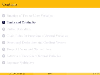 Differential in several variables | PDF