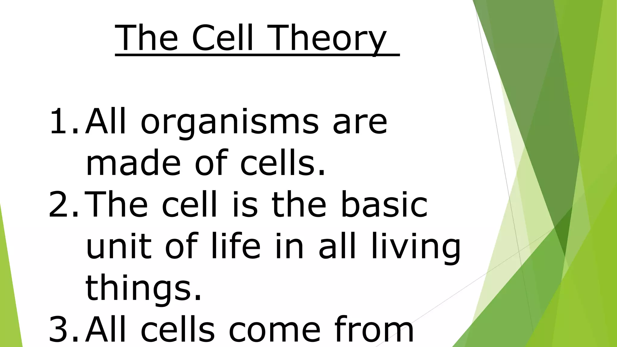 CELL AS A BASIC UNIT OF LIFE | PPTX