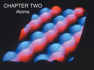 CHAPTER TWO
Atoms
 