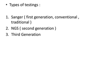 Chapter 2.4 tmb and ngs | PPTX