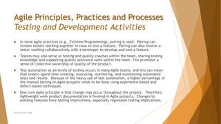 Chapter 2 - Fundamental Agile Testing Principle, Practices & Process | PPTX