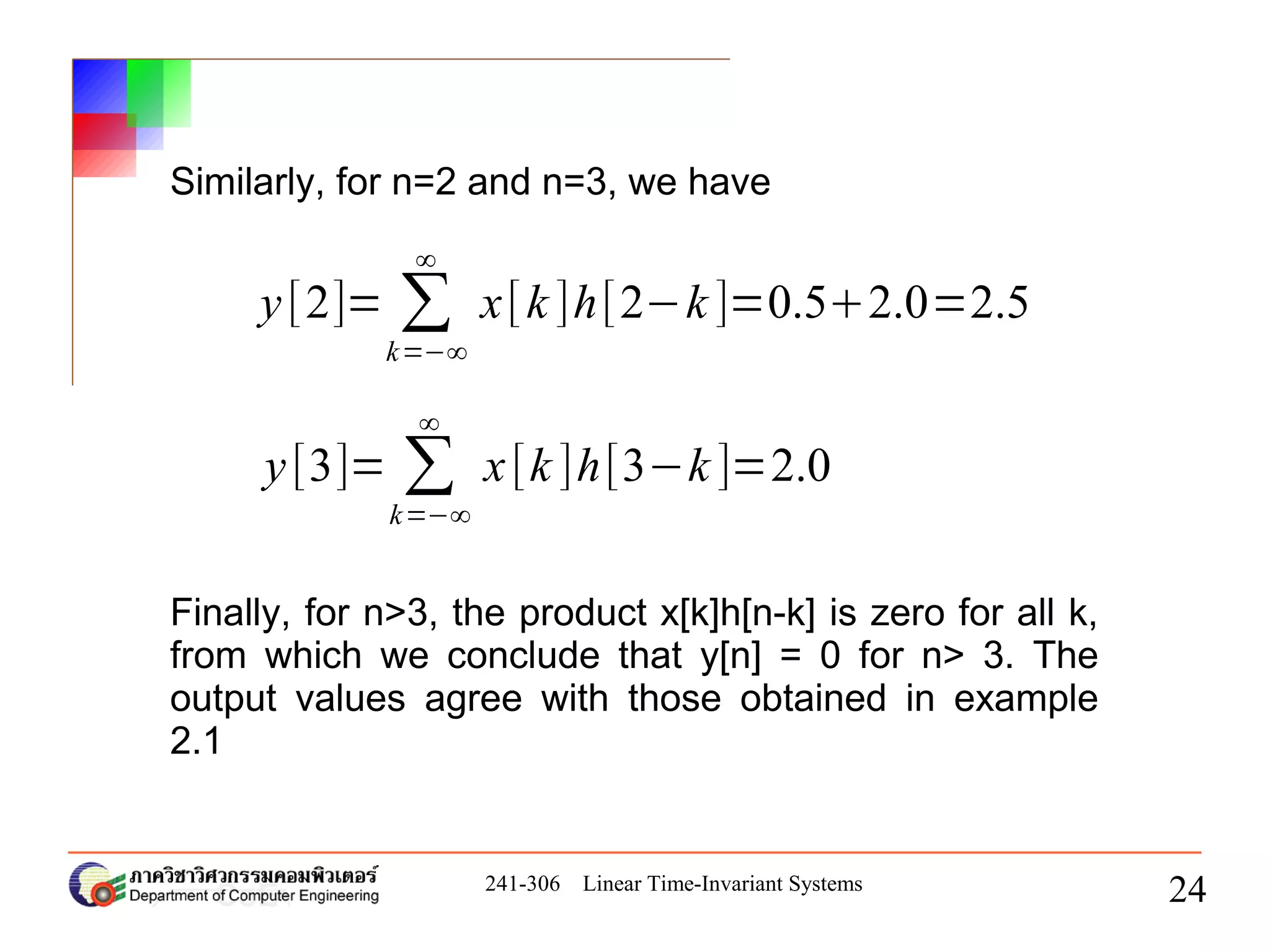 Chapter2 - Linear Time-Invariant System | PDF | Physics | Science