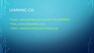 Upstate CSCI 450 WebDev Chapter 2