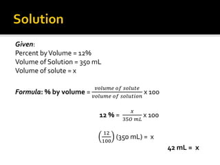 Chapter 2.1 Solutions and Their Properties | PDF