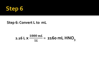 Chapter 2 2 Solutions And Their Properties Solution Stoichiometry