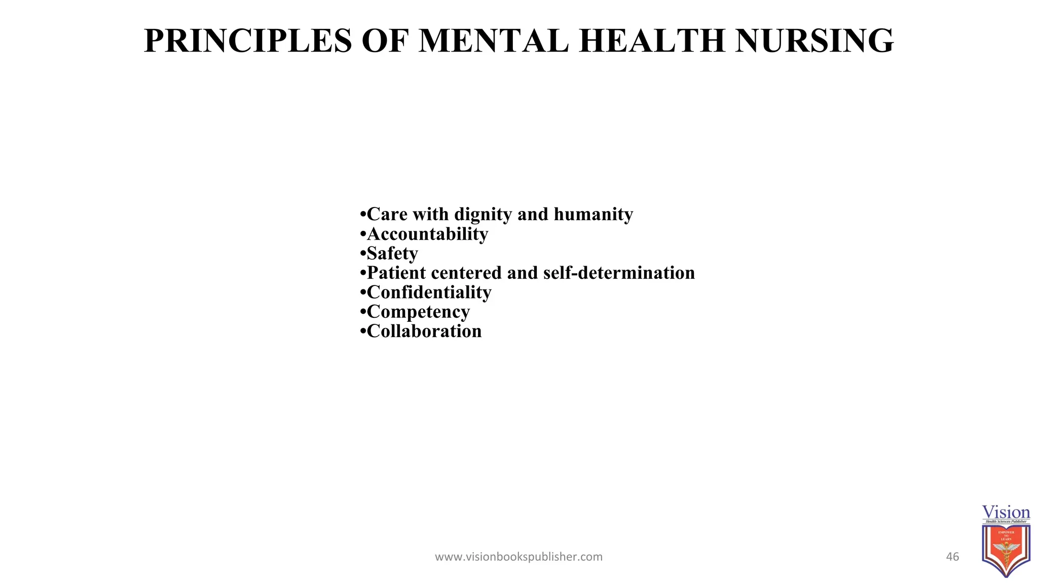 PRINCIPLES AND CONCEPTS OF MENTAL HEALTH | PDF