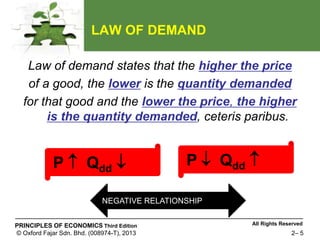 ppt - lecture 2 the law of demand powerpoint... Chapter 2 - Principle of Accounting | PPT