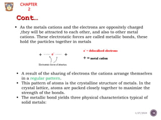 chapter 2 Atomic structure and bonding .pptx