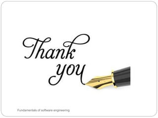 Fundamentals of software engineering
 