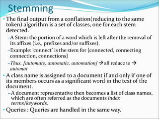 Chapter 2: Text Operation in information stroage and retrieval | PDF