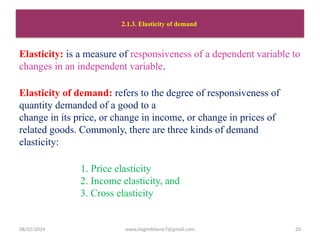 ppt - part 2 markets: demand, supply, and elasticity... CHAPTER 2. Introduction to Economics ppt | PPTX