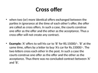 Chapter 2. Revocation or lapses of offer | PPTX