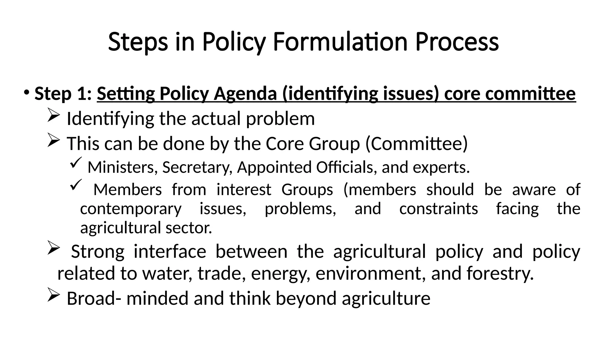 Chapter 2.pptx making agripolicy proccess | PPTX