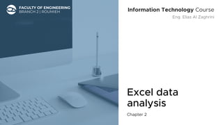 Information Technology - Excel Data Analysis | PDF