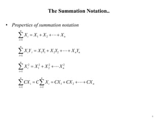 Summation Process Statistics CHAPTER 2.pdfProbability and Statistics for Engineers | PDF