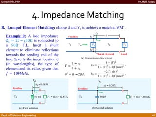 Chapter 2.pdf Smith Chart and Impedance Matching | PDF