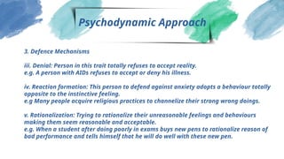 Self and personality, 2nd chapter of psychology | PPTX