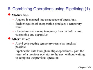 query processing and optimization chapter 2.ppt