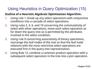 query processing and optimization chapter 2.ppt