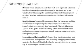 13
SUPERVISED LEARNING
 