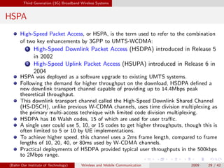 Hspa Notes Chapter 2.pdf Wireless Networking Couse | PDF