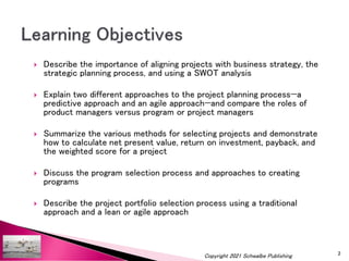 Describe the importance of aligning projects with business strategy ...