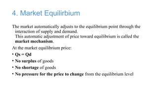 Chapter 2.1.pptx Supply Demand and Market equilibrium | PPTX