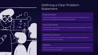 Problem Statement In Data Science Methodlogy The Research Methodology, Literature survey and problem statement ...