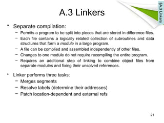 1: the structure of separate compilation and linking.... computer organization and design summay schapter 2.pptx