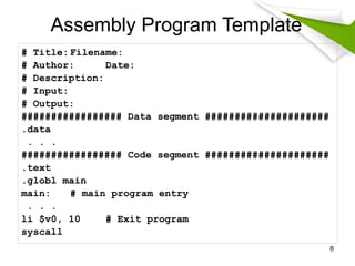 computer organization and design summay schapter 2.pptx