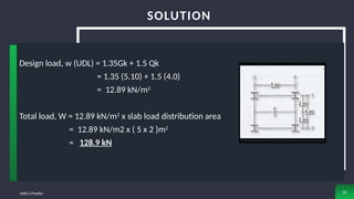 Design of Steel Beam Structure using Eurocode 3 | PPTX