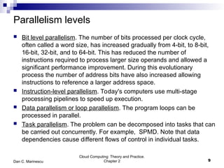 Fundamental Concepts in Parallel and Distributed Computing for Cloud ...