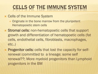 Comprehensive Overview of Immune System Cells and Organs | PDF
