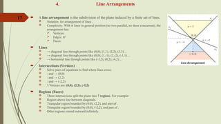 Comprehensive Study of Geometric Algorithms and Network Flow in ...