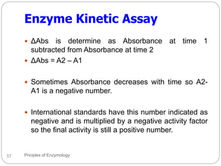 Comprehensive Principles of Clinical Enzymology and Enzyme Kinetics | PDF