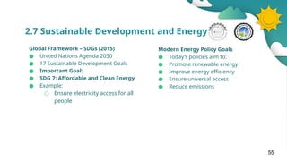 Comprehensive Framework and Systemic Approach to Energy Policy Design ...