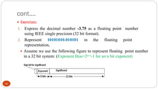 Comprehensive Guide to Data Representation in Computing Systems | PDF