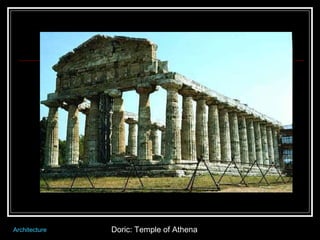 Doric: Temple of Athena Architecture 