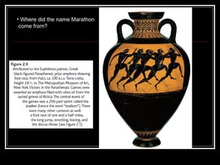 Where did the name Marathon come from? 