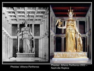 Pheidas’  Athena Parthenos  2002 – Nashville Replica Pheidas’  Athena Parthenos 