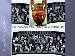 pottery depicting drama 