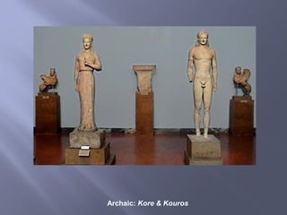 Archaic: Kore & Kouros
 